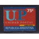ARGENTINA 2001 GJ 3125b ESTAMPILLA NUEVA MINT FASON ROJO CON NUMERO U$ 130